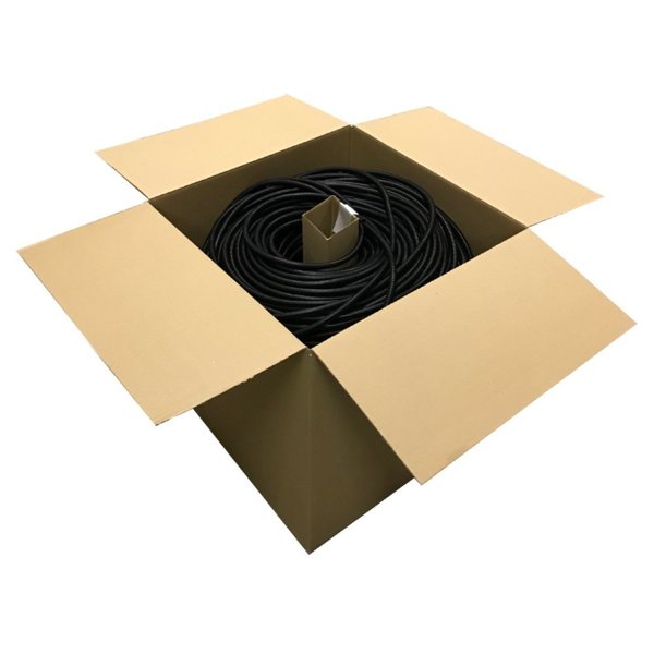 Kable Kontrol Kable Kontrol® Corrugated Split Wire Loom Tubing - 2-1/2" Inside Diameter - 50' Length - Black WL930-SP50-BK